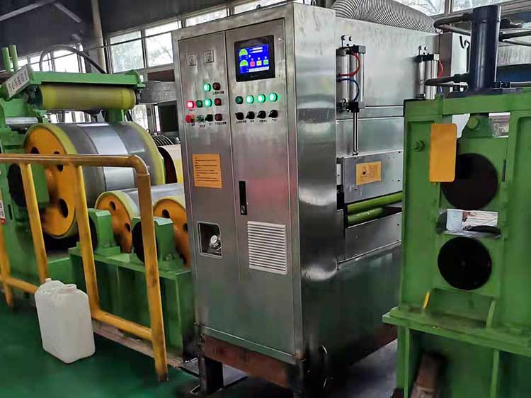 拉娇平整涂油机